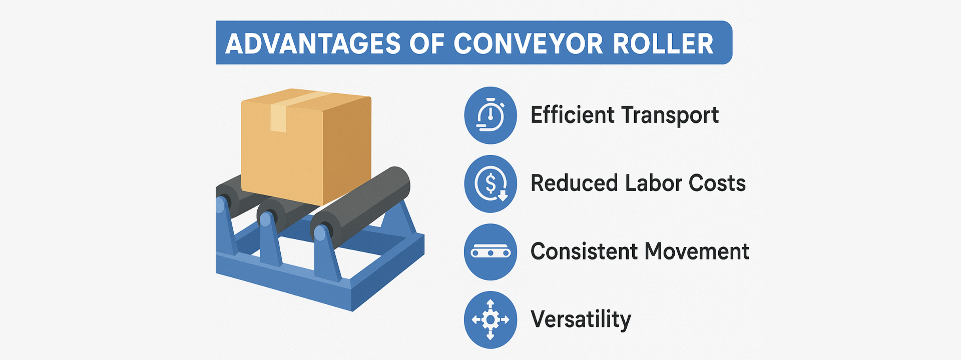 Advantages of Conveyor Roller