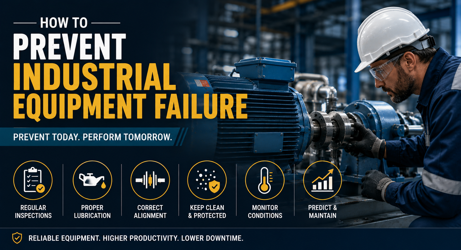 How to Prevent Industrial Equipment Failure