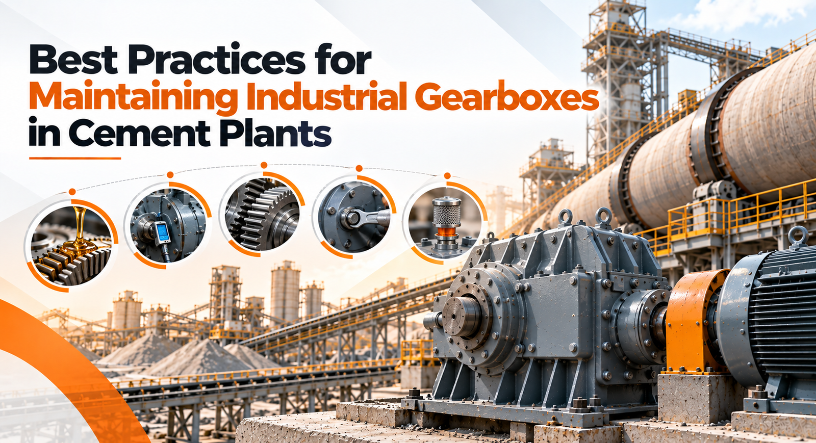 Best Practices for Maintaining Industrial Gearboxes in Cement Plants