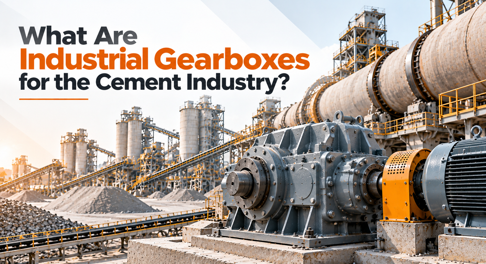 What Are Industrial Gearboxes for the Cement Industry?